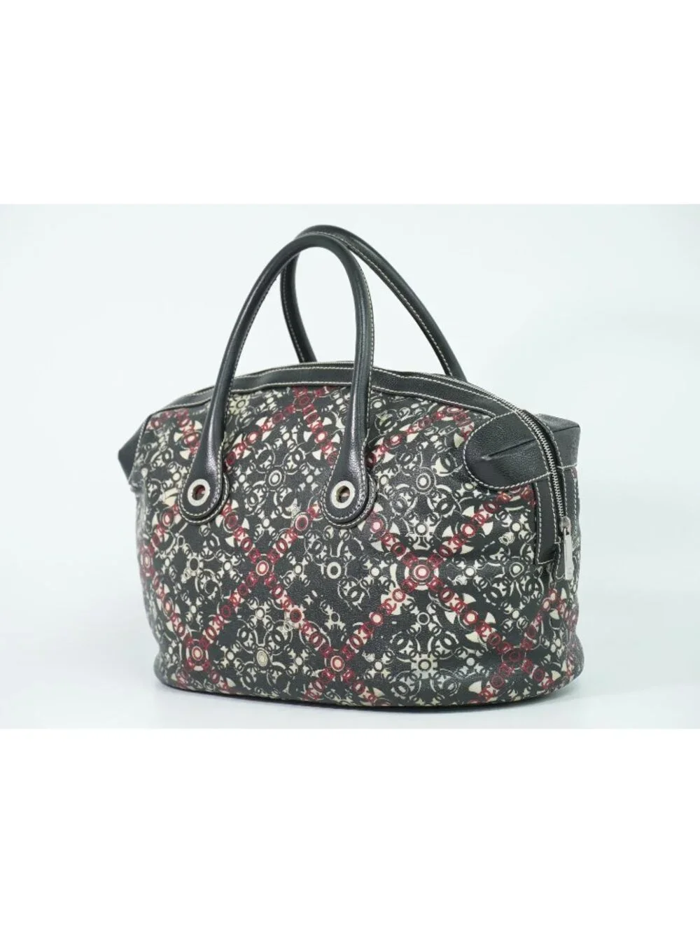 Chanel Coco Travel Mini Boston Bag Black